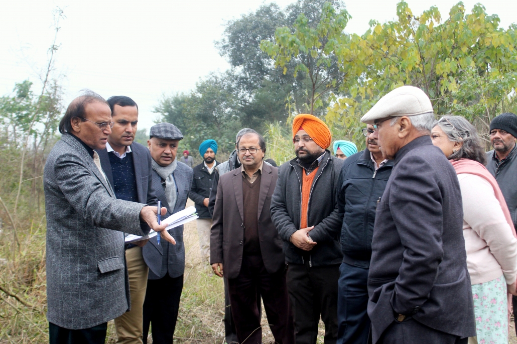 Committee of National Green Tribunal (NGT) inspects N-Choe & Sukhna Choe