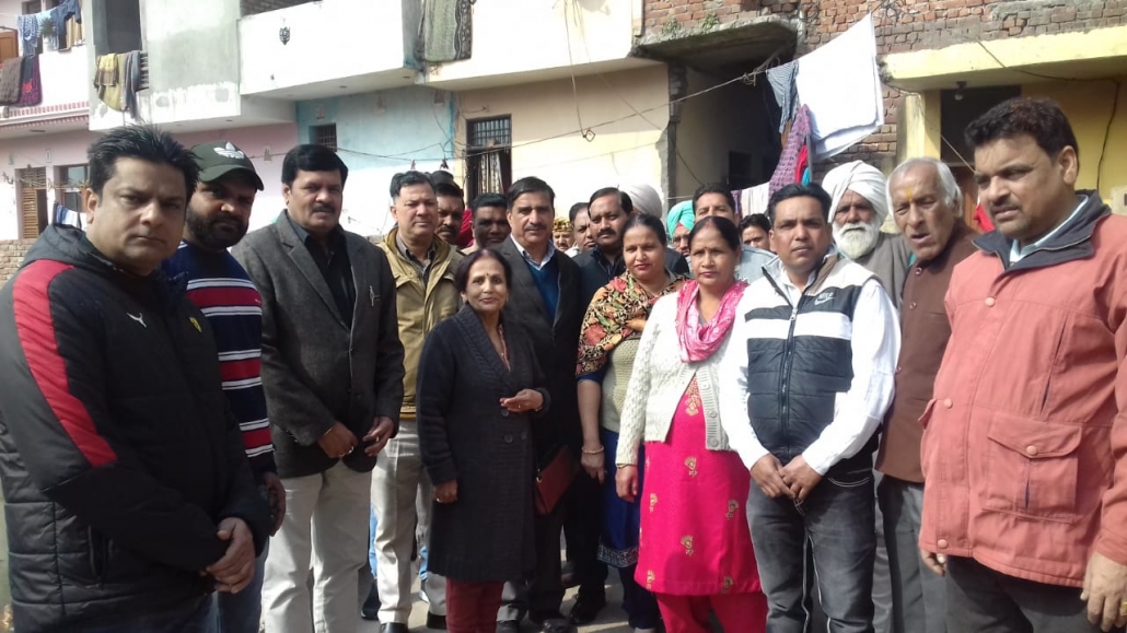 Village development committee visits at Mauli Jagran