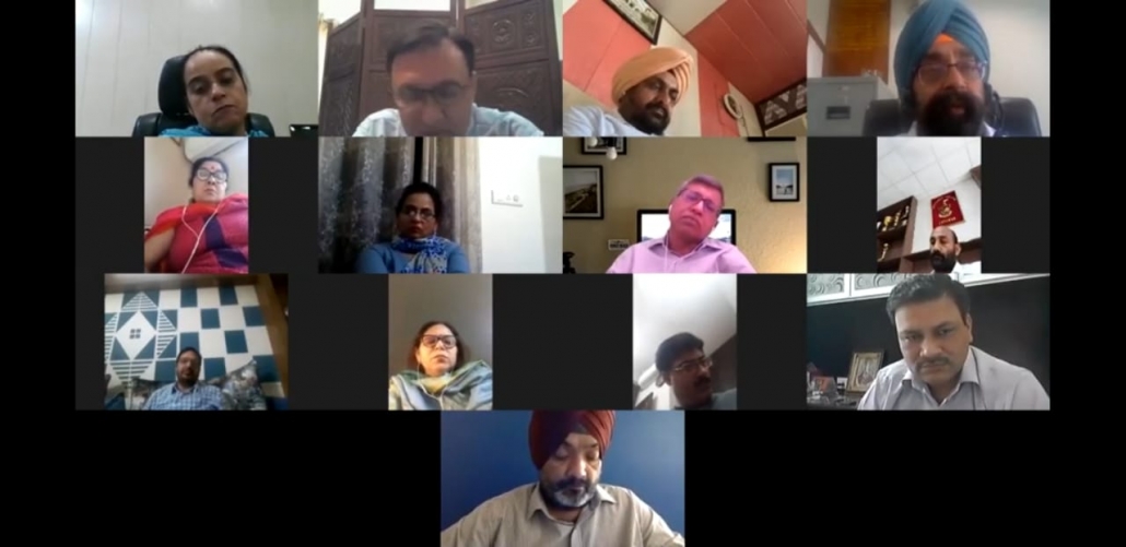 विद्यार्थियों एवम अभिभावकों से चिंतन कर खोले जाएंगे शिक्षा संस्थान-कोविड ने खोली उच्च शिक्षा व्यवस्था की पोल : एस सी डी कालेज एवम पी सी एम ए ने करवाई प्रिंसिपल एवम प्रोफ़ेसर्स की वर्चुअल कान्फरेन्स
