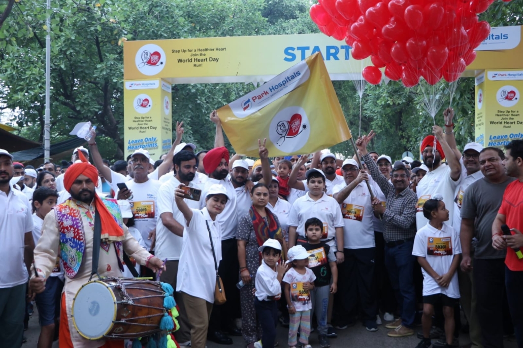 Park Hospital Mohali Organizes ‘Run For Heart Health’ on World Heart Day