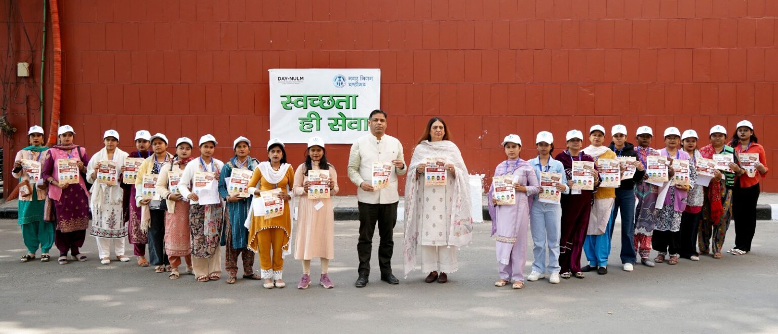 *Mayor Harpreet Kaur Babla launches SHG-led Swachhata drive to transform city neighbourhoods*