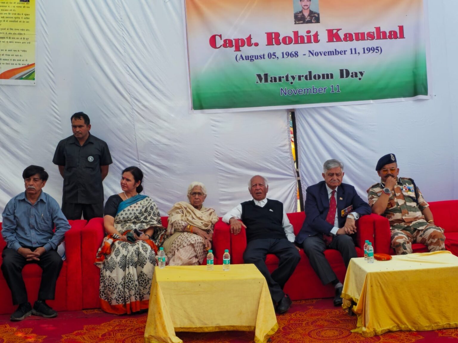 *कैप्टन रोहित कौशाल की पुण्यतिथि पर उन्हें श्रद्धांजलि दी गई* *कैप्टन रोहित कौशाल की पुण्यतिथि पर उन्हें श्रद्धांजलि दी गई*