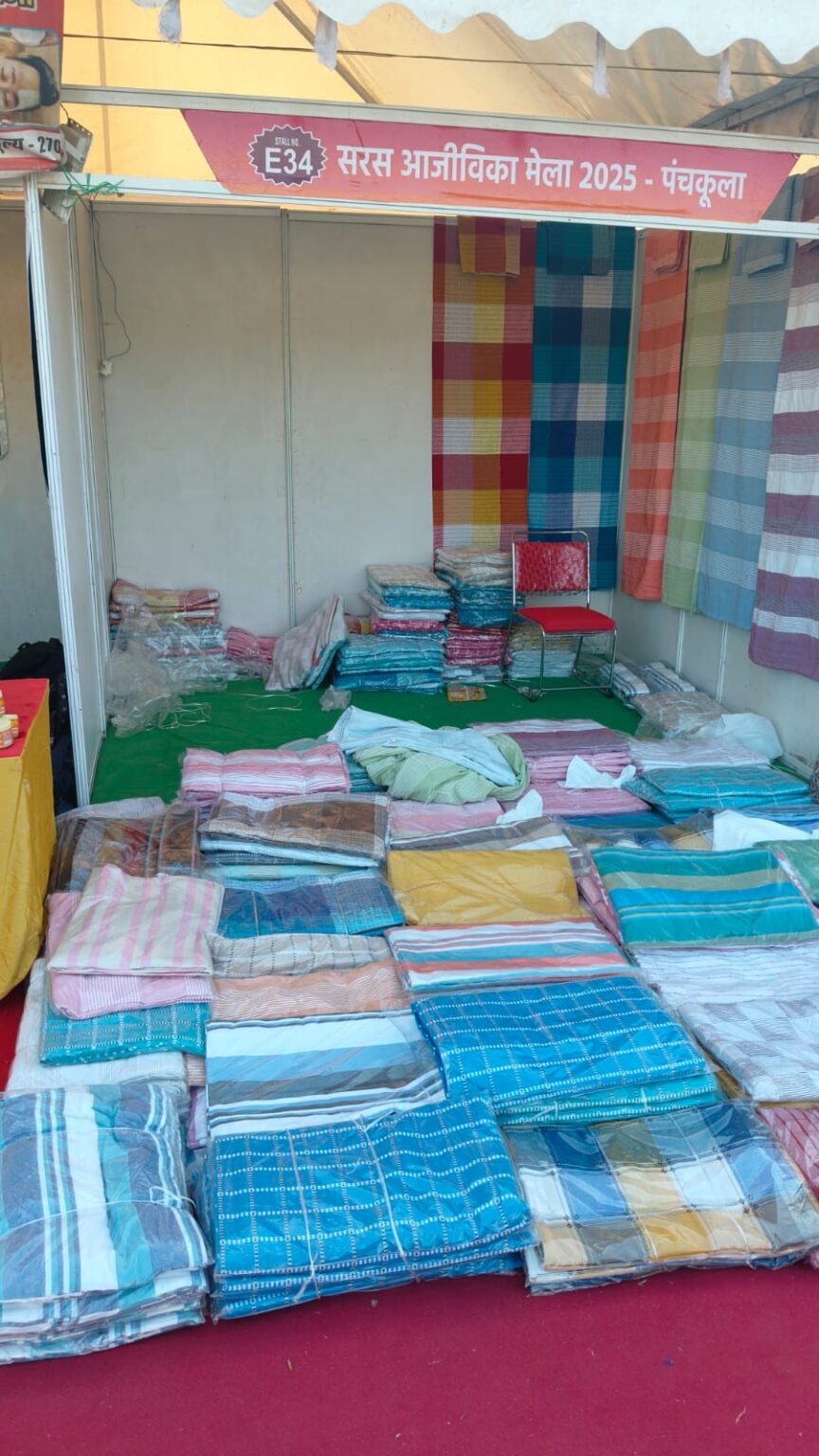 *सरस मेला, पंचकूला में आकर्षक हस्तशिल्प और सजावटी वस्तुएं*