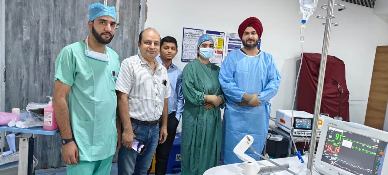 पारस हेल्थ पंचकूला ने 9 वर्षीय बच्चे में दर्दनाक बोन ट्यूमर का क्षेत्र का पहला एडवांस्ड कूल-टिप आरएफए उपचार सफलतापूर्वक किया