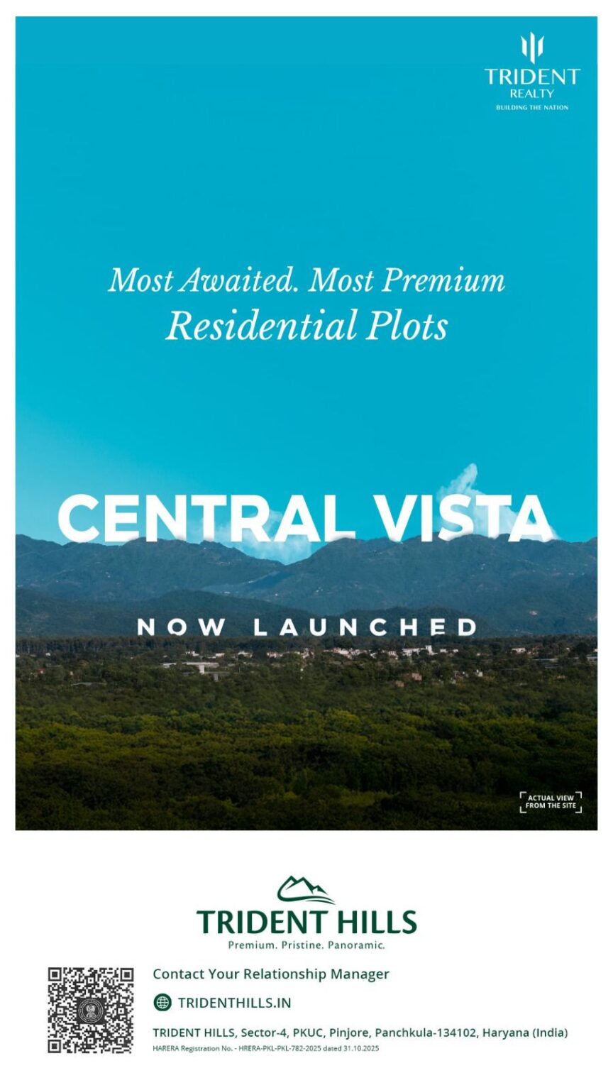 TRIDENT REALTY PANCHKULA RESIDENTIAL PLOTS IS AVAILABLE