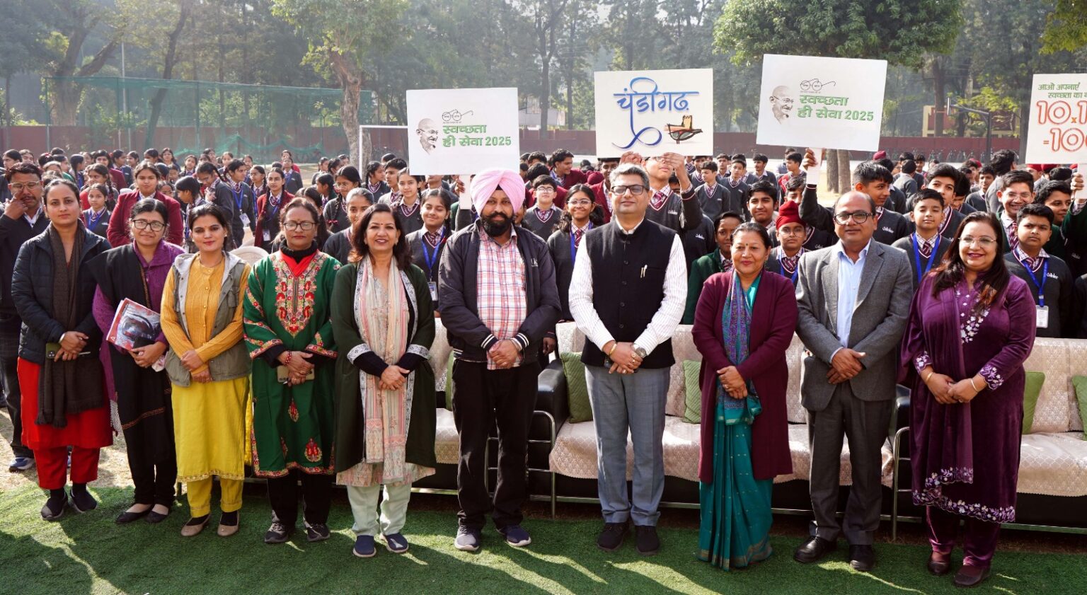 MC Chandigarh organizes ‘Swachhata Ki Karyashala’ at Ankur School, Panjab University to Promote Waste Segregation & Home Composting